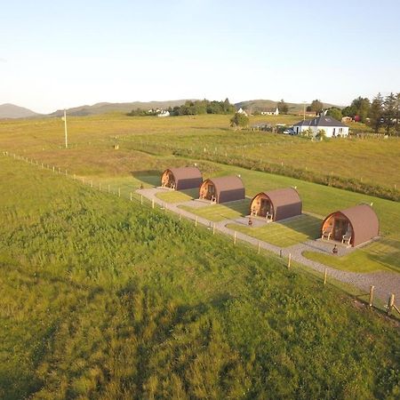 ポートリー Skeabost View Pods Skyeヴィラ エクステリア 写真